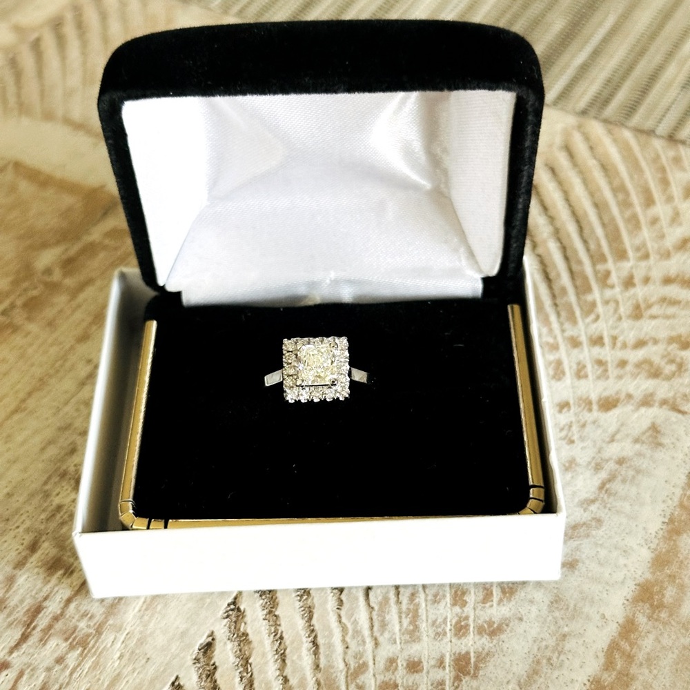 Engagement ring. Brand new. Size 5.5. Originally $5,000. Need to sell.